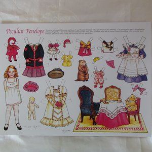 Theresa Borelli Paper Doll One Sheet Uncut BOGO